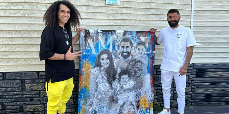 Neymar, Fred ve Kerem Demirbay'a özel tablo