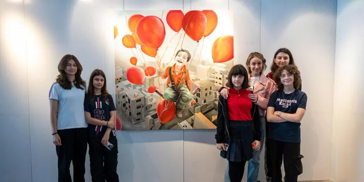 6'ncı çocuk sanat bienali 'barış ve çocuk' teması ile başladı