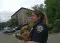 Abd polisi, sahibinin şiddet uyguladığı köpeği kurtardı