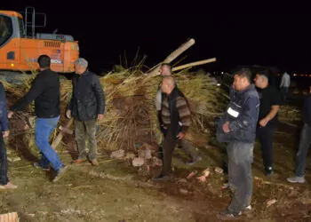 Aksaray'da ahır çöktü; 50 küçükbaş öldü