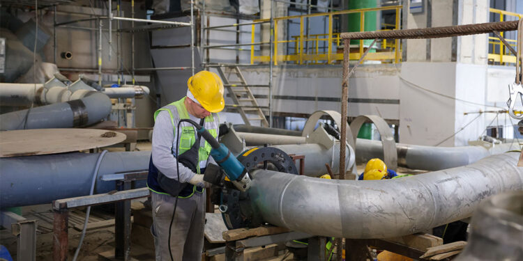 Akkuyu'da buhar kızdırıcı-ayırıcıların montajı tamamlandı