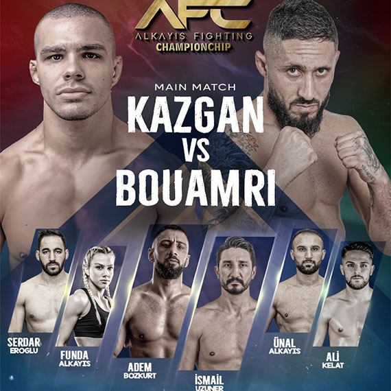 Alkayış Fighting Championship 11’inci Serisi 31 Mayıs Cuma günü Bostancı Gösteri Merkezi’nde gerçekleşecek. Gecenin ana maçında ise Kaan Kazgan ile İspanyol Imad Bouamri karşı karşıya gelecek.