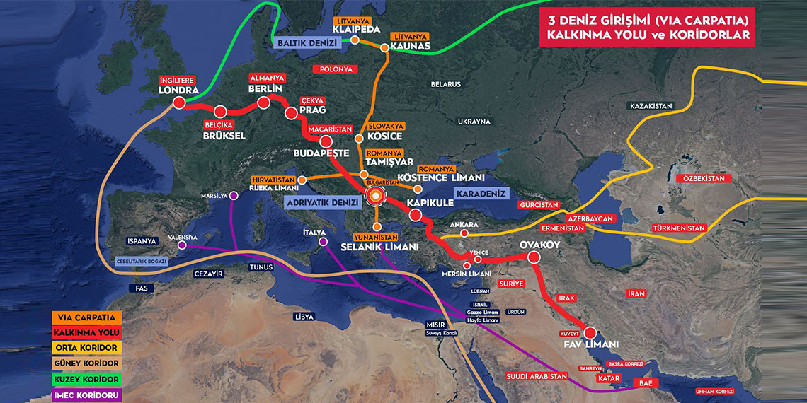 Ulaştırma ve Altyapı Bakanı Abdulkadir Uraloğlu, "Via Carpatia otoyolu ile Ortadoğu'daki ticaret yolları Türkiye'den Avrupa'ya bağlanacak. Biz bu projenin bir parçası olmaya ve her türlü işbirliğine hazırız" dedi.