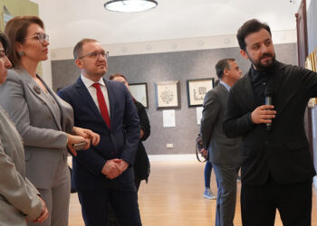 Albayrak Grubu Hat Eserleri Koleksiyon Sergisi, Budapeşte’de açıldı