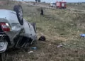 Antalya'da otomobil takla attı: 2 ölü, 3 yaralı