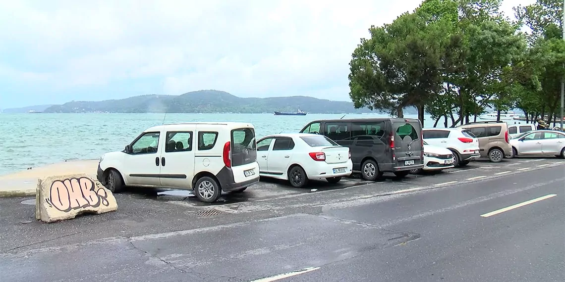 Sarıyer'de sahil şeridi üzerinde bulunan kefeliköy ve piyasa caddelerinde son günlerde artan karavan parkları vatandaşların tepkisine yol açtı.