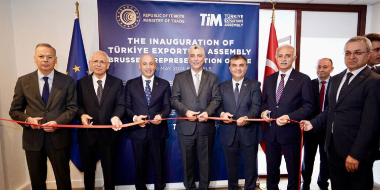 Bakan Bolat, Brüksel’de TİM Temsilciliği açılışını yaptı