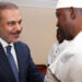 Bakan Fidan, Gambiya Cumhurbaşkanı Barrow ile görüştü