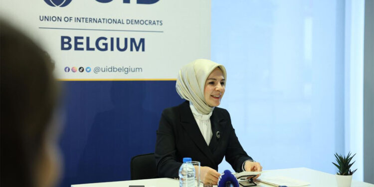 Mahinur Özdemir Göktaş Belçika’da temaslarını sürdürüyor