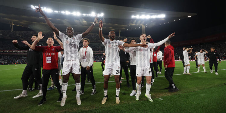 Türkiye Futbol Federasyonu, Beşiktaş'ı tebrik etti