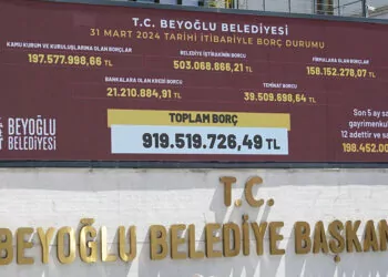 Beyoğlu belediyesi'nin önceki dönemden kalan borçları açıklandı