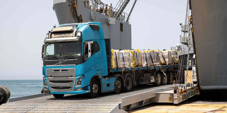 CENTCOM: Gazze'ye 569 metrik ton yardım ulaştı