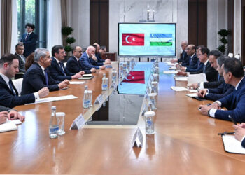 Cevdet Yılmaz Özbekistan'da