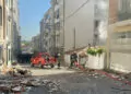 Çorlu'da apartman dairesinde patlama: 1 ağır yaralı