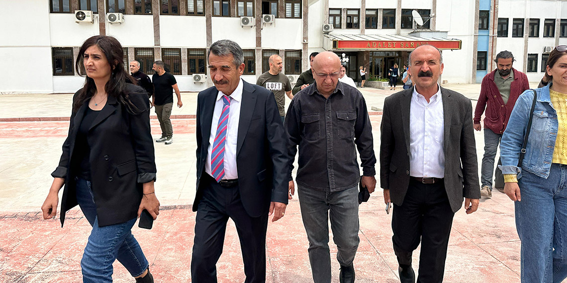 DEM Parti’li Tunceli Belediye Başkanı Konak, ifade verdi