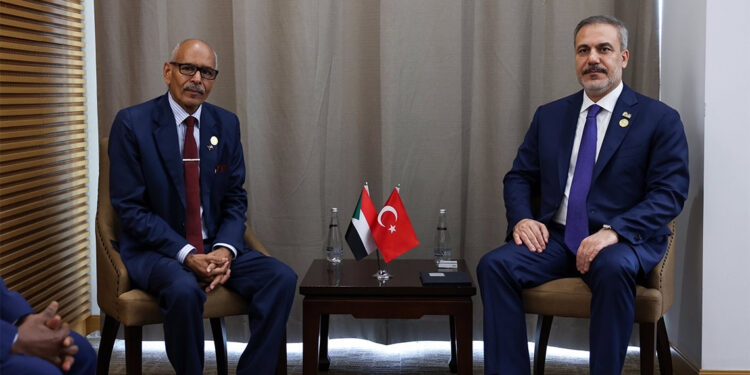 Hakan Fidan, Sudan Dışişleri Bakan Vekili ile görüştü