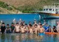 Depremzede çocuklar datça'da denizle buluştu