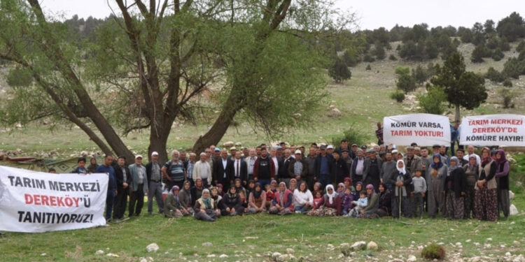 Dereköy yaylasındaki köylülerin kömür ocağı mücadelesi