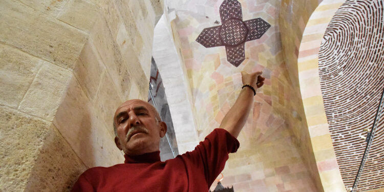 Divriği Ulu Cami'de haç benzeri motif, gün yüzüne çıktı