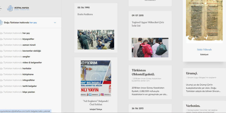 Doğu Türkistan'ın tarihsel hafızası dijitale aktarıldı