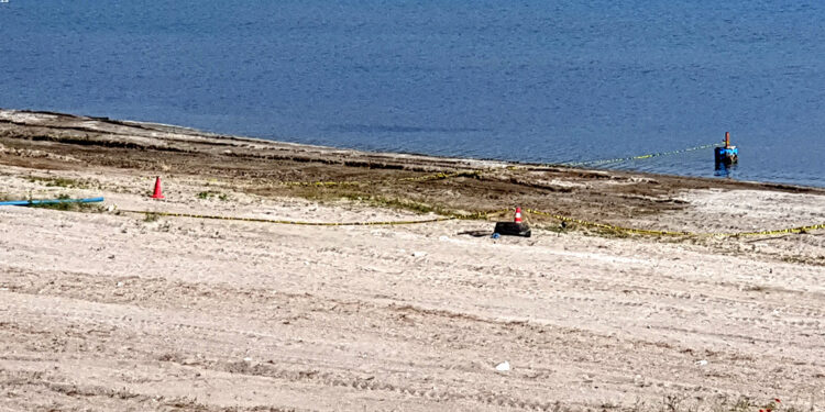 Eğirdir Gölü sahilinde el bombaları bulundu
