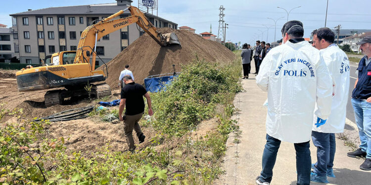 El ve ayakları bağlı bulunan ceset erkeğe ait çıktı
