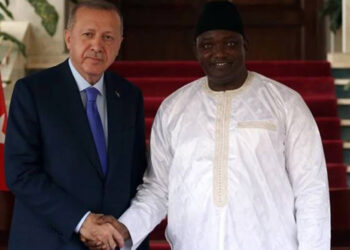 Erdoğan, Gambiya Cumhurbaşkanı Barrow ile görüştü