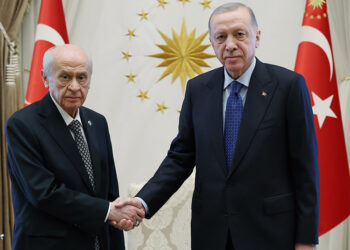 Erdoğan ve MHP Lideri Bahçeli bir araya geldi