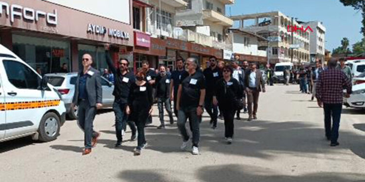 Gaziantep'te öğretmenlerden şiddete karşı eylem