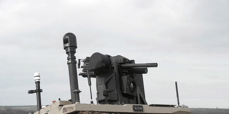 HAVELSAN’ın BARKAN’ı UNIROBOTICS TRAKON LITE ile donatıldı