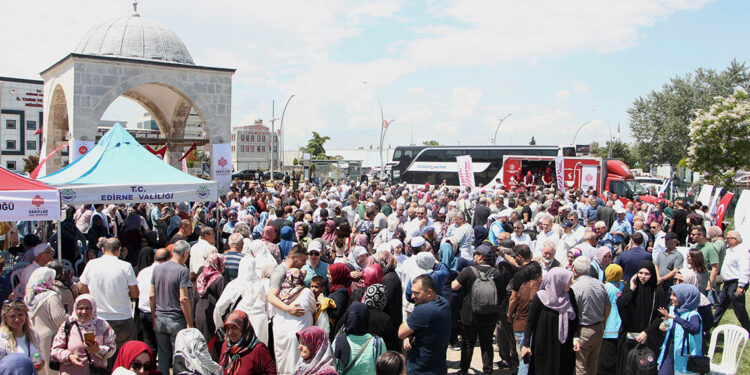 Hacı adayları Hacılar Ezanı Namazgahı ve Çeşmesi’nden uğurlandı