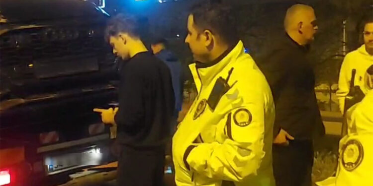 İbrahim Hacıosmanoğlu'nun oğlu trafik kazası yaptı