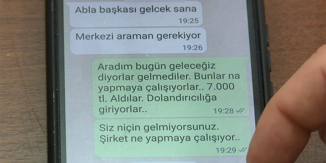 İnternetten bulduğu ilk numarayı aradı; çamaşır makinesinden oldu