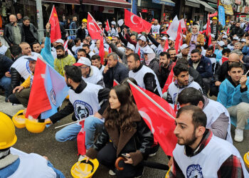 İşçi kenti Zonguldak'ta 1 Mayıs yürüyüşü