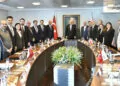 Dervişoğlu başkanlık divanı üyeleri ile bir araya geldi