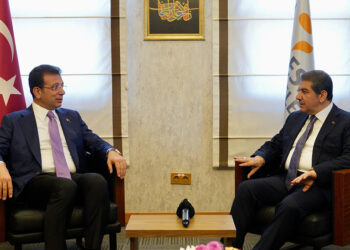 İmamoğlu'ndan Esenler Belediye Başkanı'na tebrik ziyareti