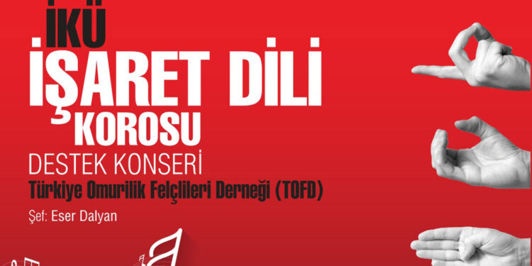 İşaret dili korosu omurilik felçlileri için sahneye çıkıyor