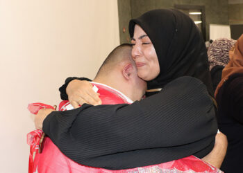 Kayseri'de 160 engelliye temsili asker kınası