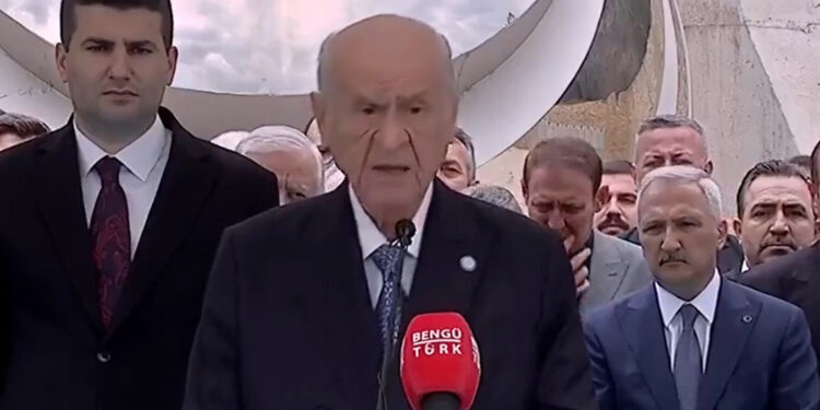 MHP lideri Bahçeli: Ülkücü katilleri ile hesaplaşacağız