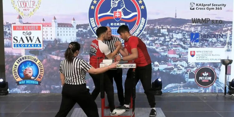 Milli sporcu Kaan Aslan, Avrupa şampiyonu oldu