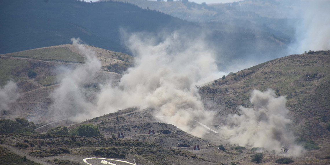 Müşterek Fiili Atışlı Arazi Tatbikatı'nın halk günü gerçekleştirildi