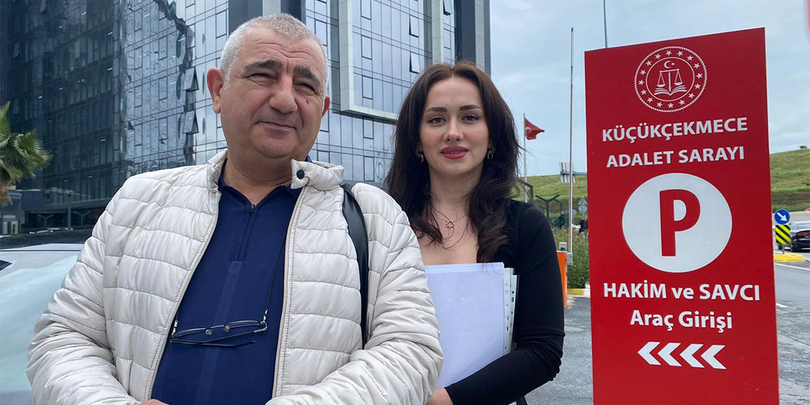Cezaevinde 37 kiloya kadar düşünce tahliye edilen, sosyal medya fenomeni Nihal Candan'ın eski sevgilisi Onur Apaydın'ın avukatları müvekkilinin 14 sayfalık ifadesini içeren dilekçeyi mahkemeye vermek üzere adliyeye geldi.