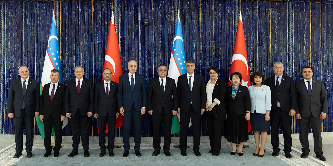 Numan Kurtulmuş, Özbekistan Meclis Başkanı ile görüştü