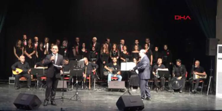 Osmaniye'de, 'türklerle moral gecesi' konseri