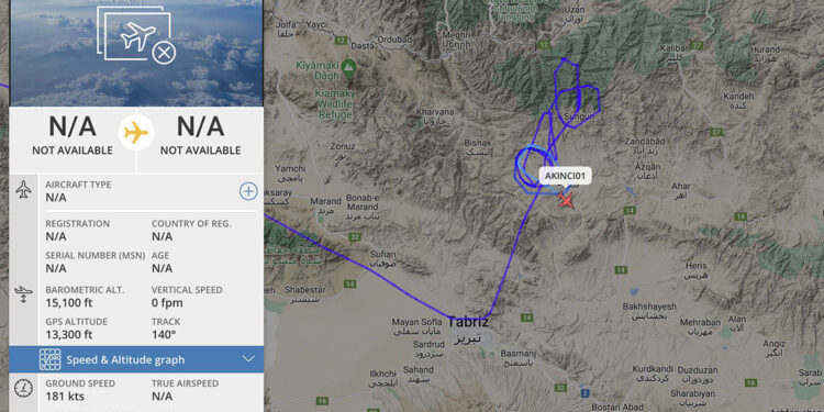 Reisi'nin helikopterini arayan Akıncı İHA'yı 2,8 milyon kişi izledi