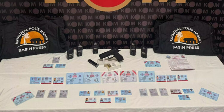 Sahte basın kartı operasyonu; 6 gözaltı
