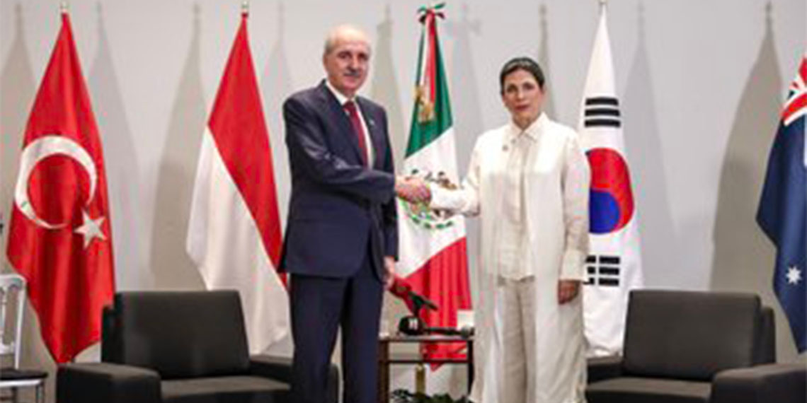 TBMM Başkanı Numan Kurtulmuş, Meksika'yla 5 milyar dolar müşterek ticaret hacmine ulaşılmasının mümkün olduğunu söyledi.