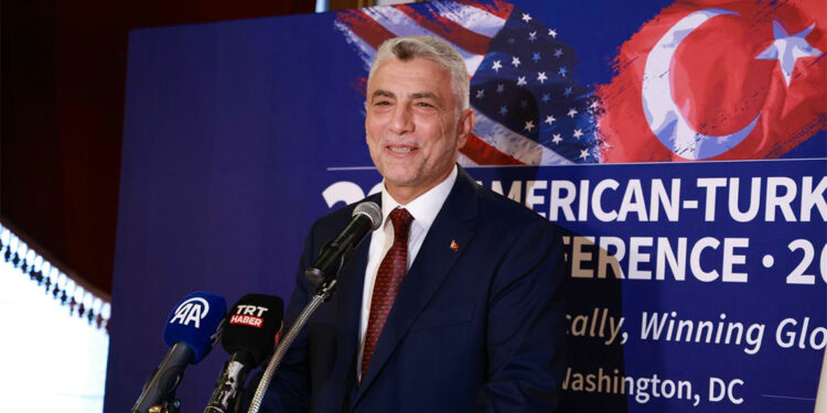 Ömer Bolat ABD'de Türk iş insanları ile görüştü