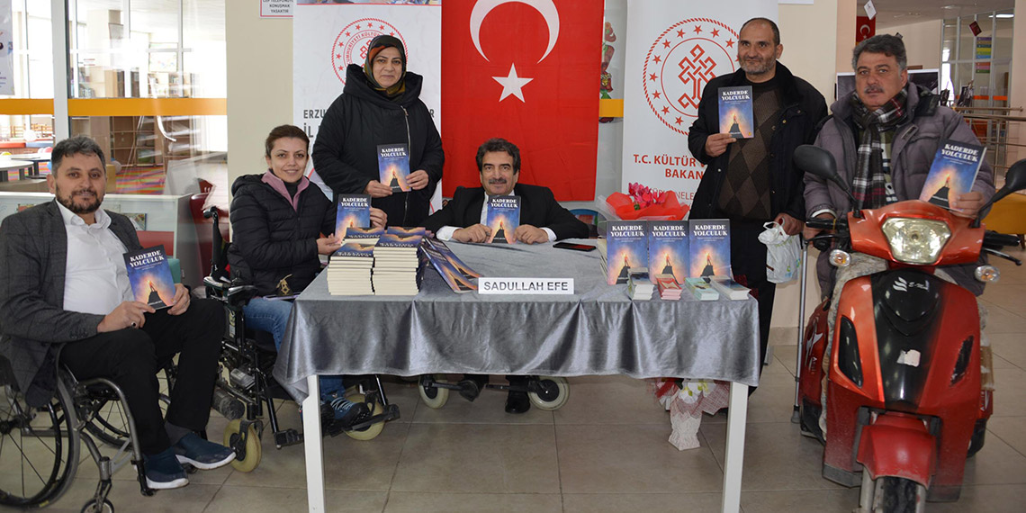 TSD Başkanı Sadullah Efe, ‘Kadere Yolculuk’ kitabını imzaladı