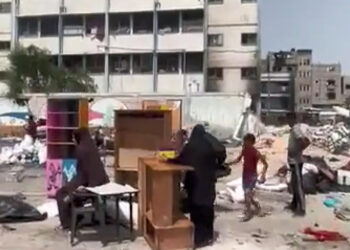 Refah'tan kaçan Gazzeliler su bulamıyor